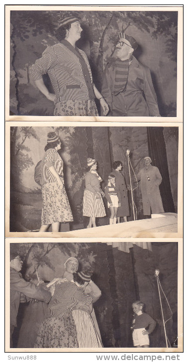 Angleur - Lot 13 Cartes-Photo - Et  Boum Sur  Angleur, Angleur En Folie (spectacle, Animée) - Autres & Non Classés