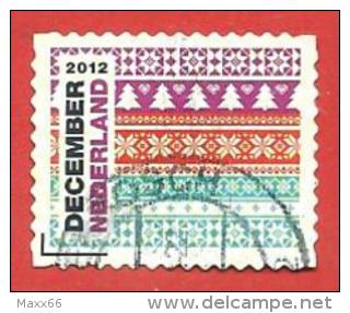 PAESI BASSI USATO - 2012 - Francobolli Di Dicembre - Christmas Motive  - Michel NL 3051 - Used Stamps
