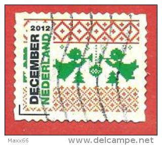 PAESI BASSI USATO - 2012 - Francobolli Di Dicembre - Angels - Michel NL 3056 - Used Stamps