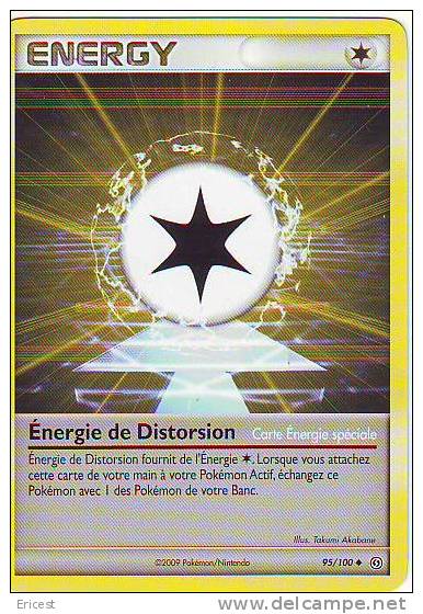 CARTE POKEMON ENERGY ENERGIE DE DISTORSION 95/100 NEUVE - Sonstige & Ohne Zuordnung