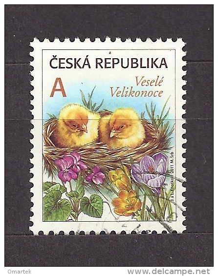 Czech Republic  Tschechische Republik  2011 ⊙ Mi 676 Sc 3495  Easter, Ostern.  C.4 - Used Stamps