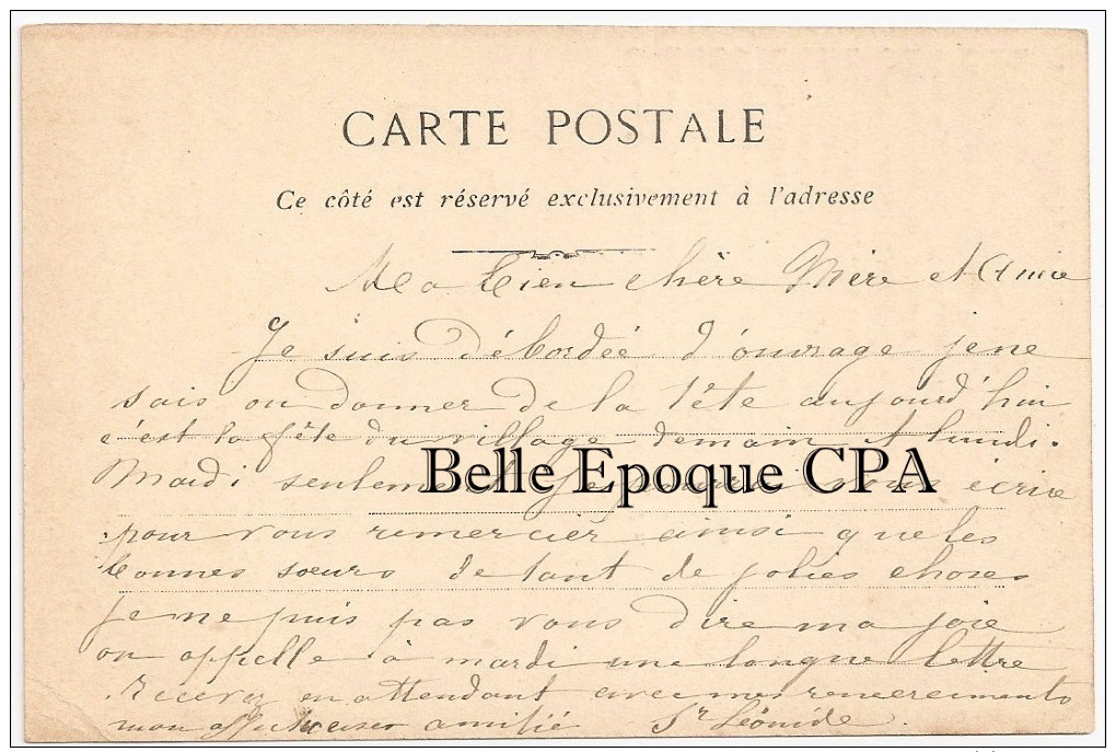 71 - CIEL - Promenade Du Nouveau Coq De L'Église ++++ A. Brintet / 1902-1903 ++++ TOP - Autres & Non Classés