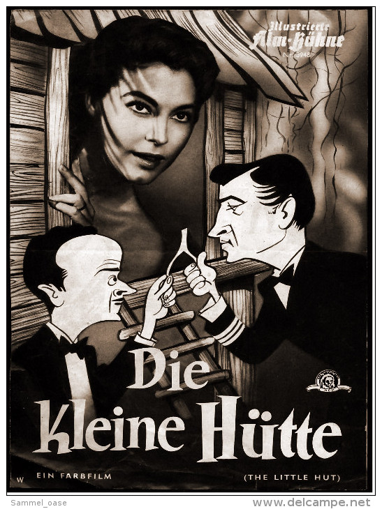 Illustrierte Film-Bühne  -  "Die Kleine Hütte"  -  Mit Ava Gardner  -  Filmprogramm Nr. 3948 Von Ca. 1958 - Magazines