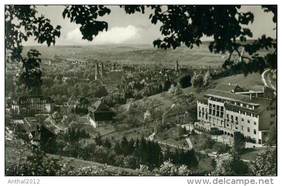 Bad Mergentheim Panorama Mit Hotel Sw 12.2.1960 - Bad Mergentheim