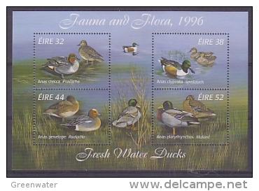 Ireland 1996 Fauna & Flora M/s ** Mnh (22611) - Blocks & Sheetlets