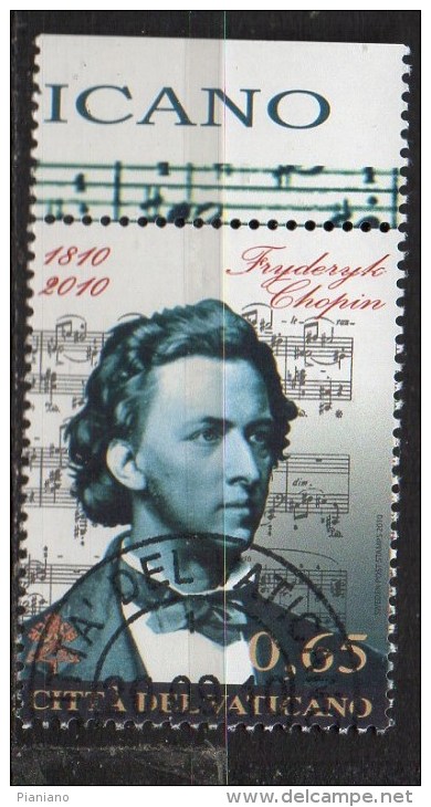 PIA - VAT : 2010 : 200° Della Nascita Di Fryederyk Chopin E Di Robert Schuman - (SAS 1532-33) - Oblitérés