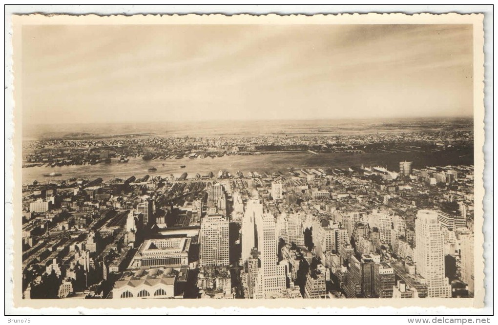 West View From The Empire State Building, New York - Multi-vues, Vues Panoramiques