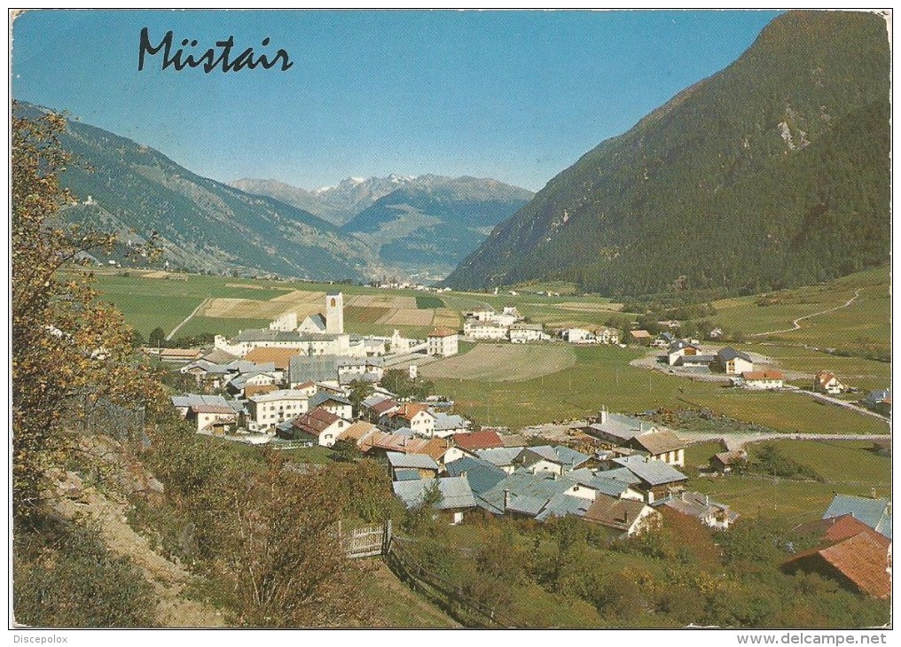M3122 Mustair - Cunter Alps Da Oetztal - Annullo Turistico Sta. Mariaim Mustertal / Viaggiata - Cunter