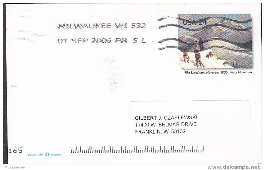 United States Postal Stationery Ganzsache Entier PRIVATE Print FREUCK, STRUTZ & WOJTYCSKI 2006 (2 Scans) - 2001-10