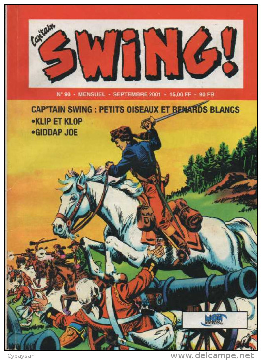 SWING N° 90 BE 09-2001 - Captain Swing
