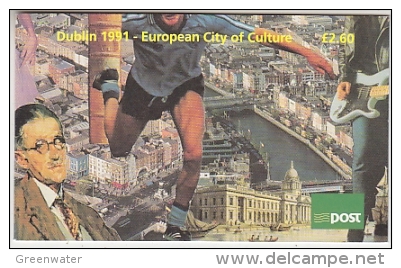 Ireland 1991 Dublin European City Of Culture Booklet ** Mnh (22626) - Booklets