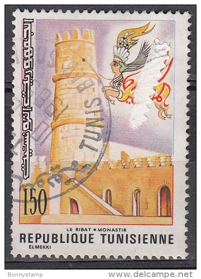 Tunisia, 1976 - 150m  Monastir Ribat - Nr.694 Usato° - Tunisia (1956-...)