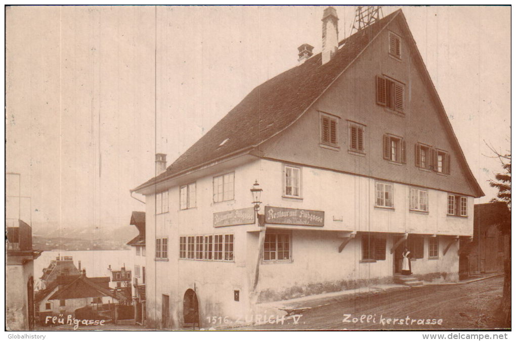 DB4612 - ZURICH ZOLLI KERSTRASSE RESTAURANT FRUHGASSE - PHOTOCARD - Zürich