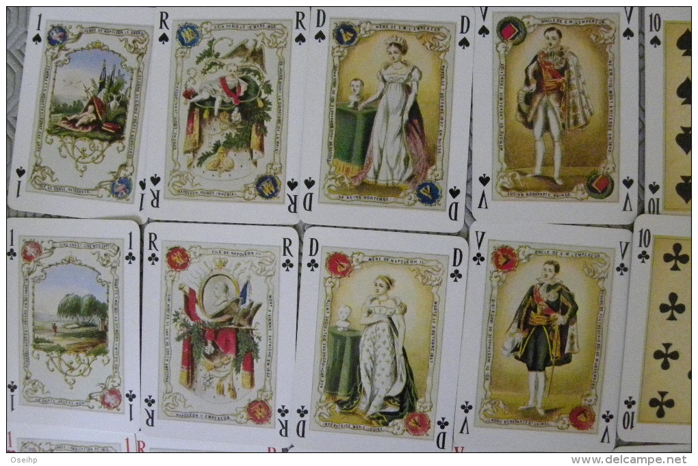 Jeu De 54 Cartes à Jouer  BONAPARTE Napoléon 1er  II III Carte Joker Histoire Joséphine - Playing Cards (classic)