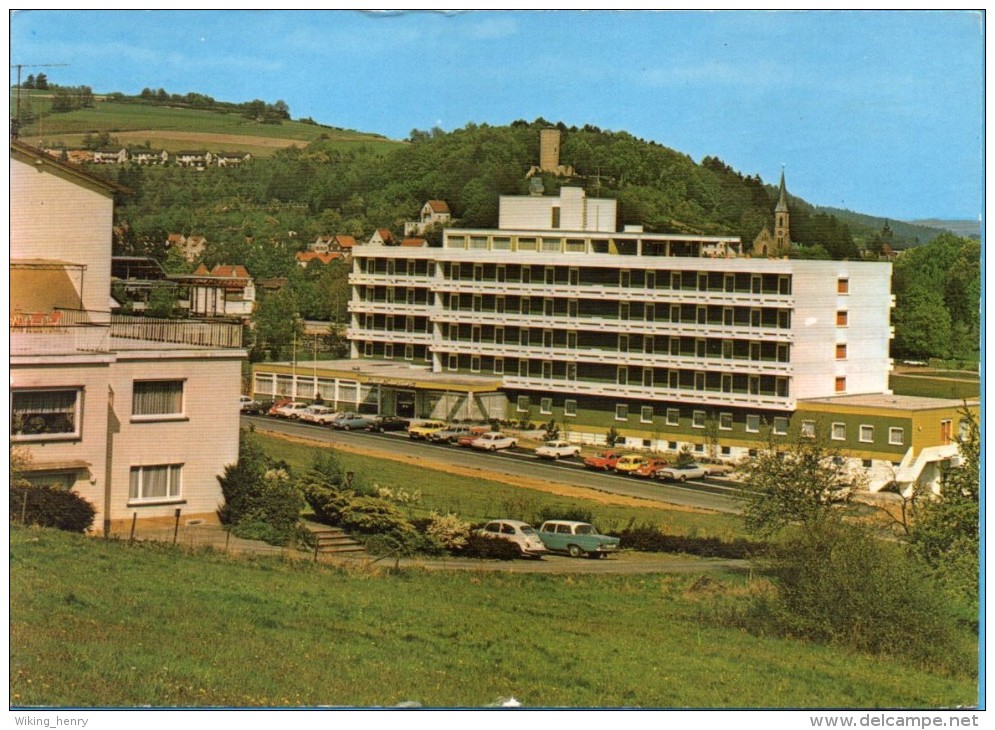 Bad Soden Salmünster - Blick Zur Kurklinik Hessen - Main - Kinzig Kreis