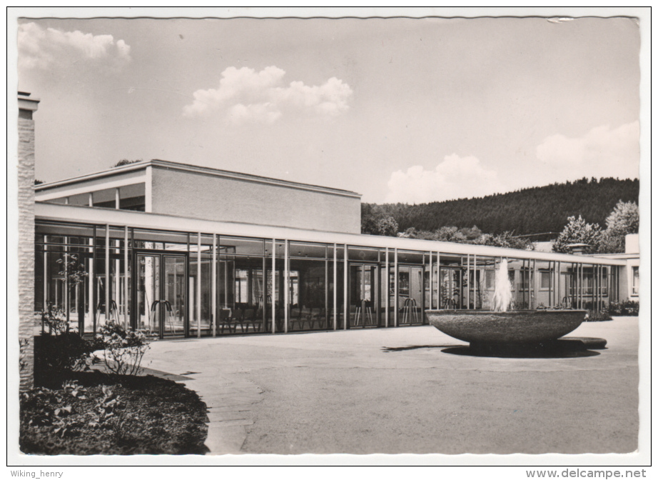 Bad Soden Salmünster - S/w Kurmittelhaus 1 - Main - Kinzig Kreis