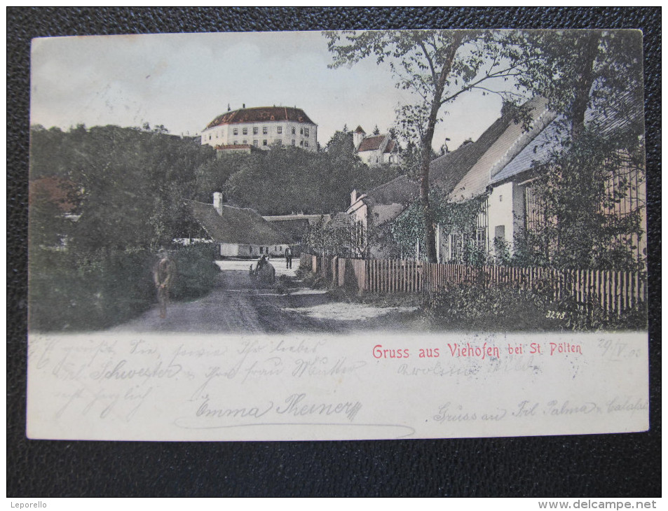 AK ST PÖLTEN VIEHOFEN 1900   /// D*16735 - St. Pölten