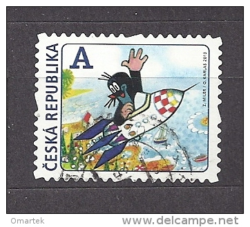 Czech Republic  Tschechische Republik  2013 ⊙ Mi  766 Sc 3571 The Mole And The Rocket.  C.3 - Used Stamps