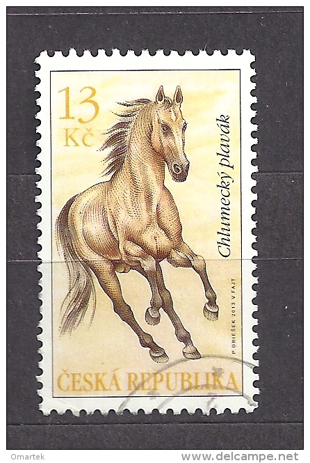 Czech Republic  Tschechische Republik  2013 ⊙ Mi 784 Horses - Chlumetzer Dun  . C.2 - Gebraucht