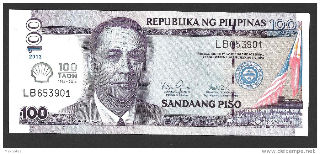 PHILIPPINES (FILIPPINE) : 100 Piso - Pnew - 2013 - Commemorative TAON - UNC - Philippinen