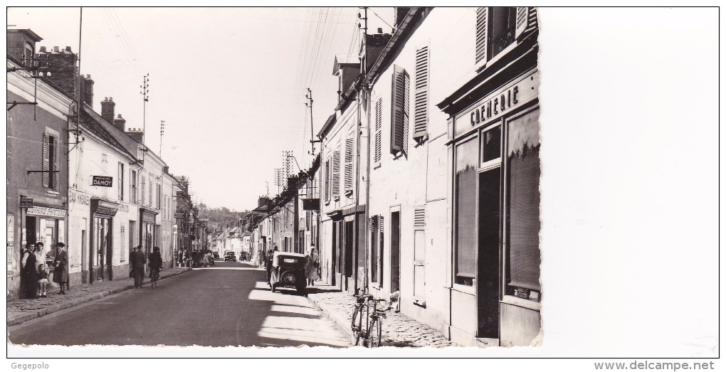 ETRECHY -  La Grande Rue ( 2 Cpsm ) - Etrechy