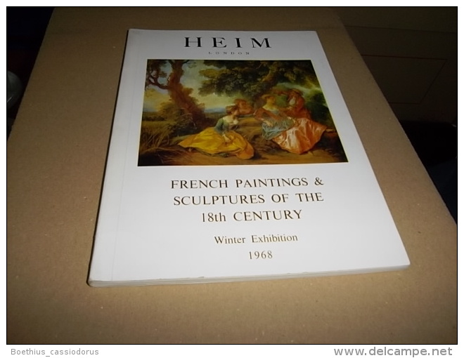 HEIM London "French Paintings & Sculptures Of The 18th Century" Winter Exhibition 1968 - Beaux-Arts