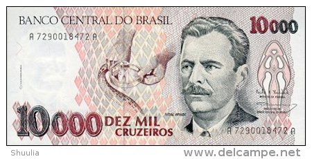 Brasil 10000 Cruzados  (1991-93) Pick 233c UNC - Brasilien