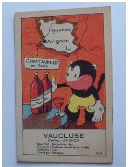 CHOCOLAT LANVIN  VAUCLUSE VIN CHATEAUNEUF DU PAPE CHAT - Autres & Non Classés