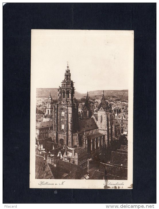 54727    Germania,   Heilbronn A. N.,  Kilianskirche,  VG  1930 - Heilbronn