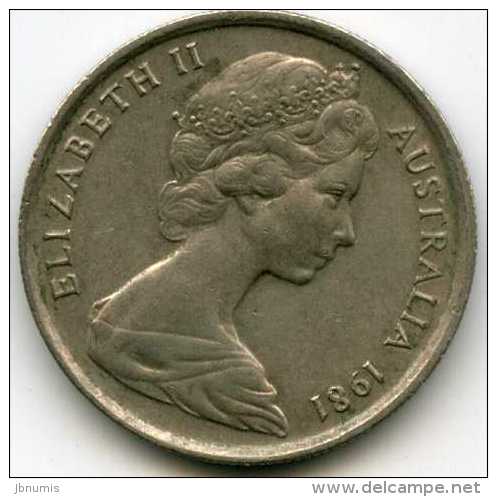 Australie Australia 5 Cents 1981 KM 64 - 5 Cents