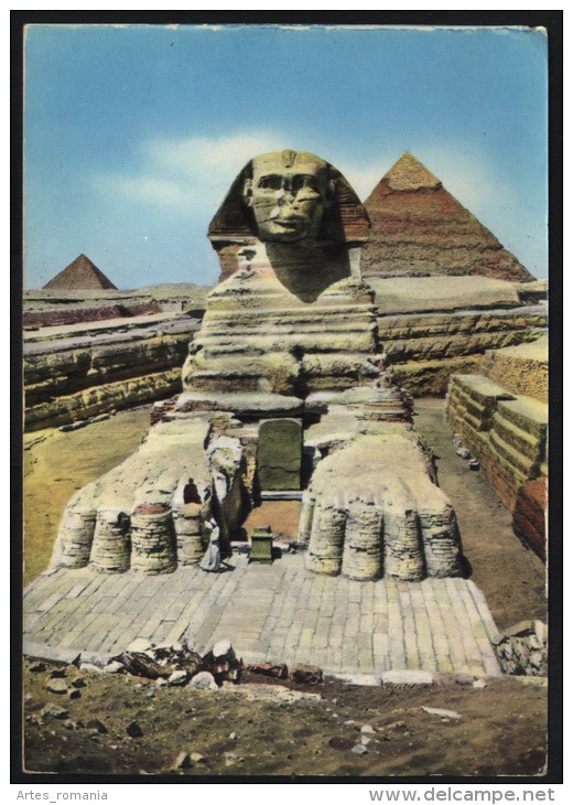 Gizeh-Giza-the Great Sphinx Of Giza-used,perfect Shape - Gizeh