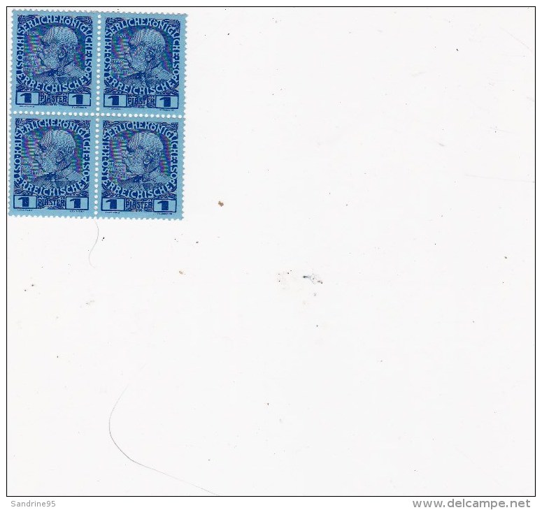 AUTRICHE ..LEVANT  ....BLOC DE 4 - Oostenrijkse Levant
