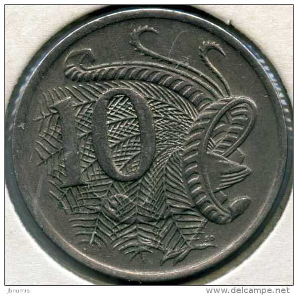 Australie Australia 10 Cents 1970 KM 65 - 10 Cents