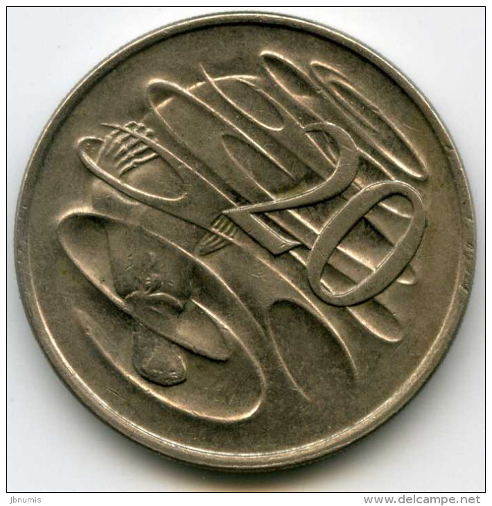 Australie Australia 20 Cents 1974 KM 66 - 20 Cents