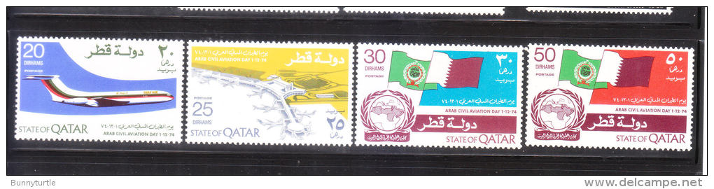 Qatar 1974 Arab Civil Aviation Day MLH - Qatar
