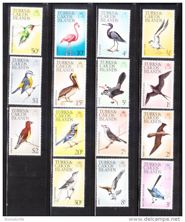 Turks &amp; Caicos 1973 Birds Def MNH - Turks & Caicos (I. Turques Et Caïques)