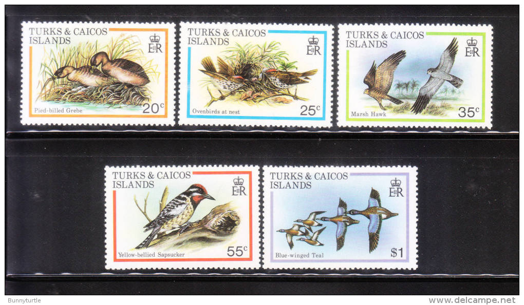 Turks &amp; Caicos 1980 Birds MLH - Turks & Caicos (I. Turques Et Caïques)