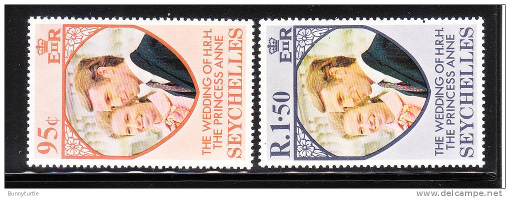 Seychelles 1973 Princess Anne's Wedding Issue Omnibus MNH - Seychellen (...-1976)