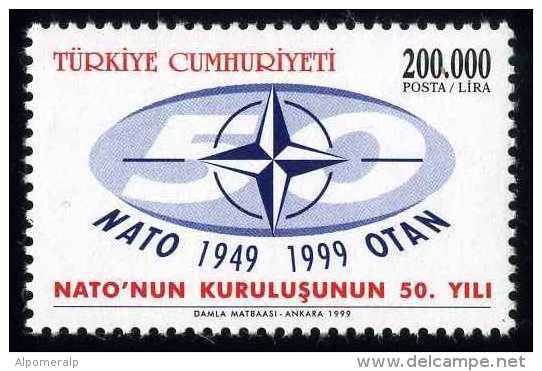 TURKEY 1999 (**) - Mi. 3174, 50th Ann.of NATO - Unused Stamps