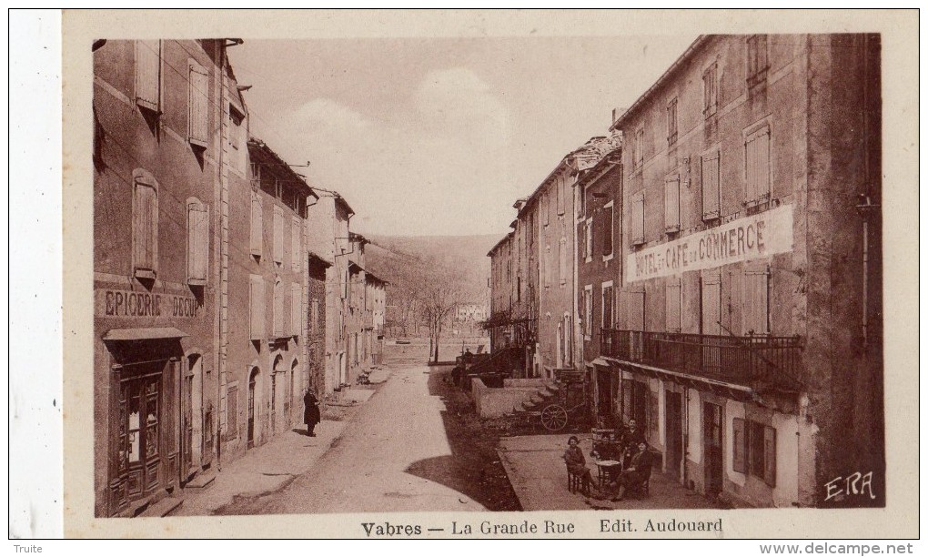 VABRES LA GRANDE RUE CAFE DU COMMERCE - Vabres