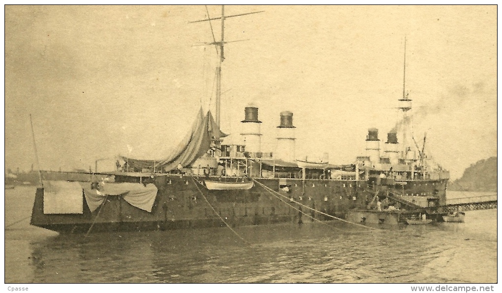 CPA MILITARIA Bateau De Guerre "LE KLEBER" à BORDEAUX 33 Gironde - Guerra