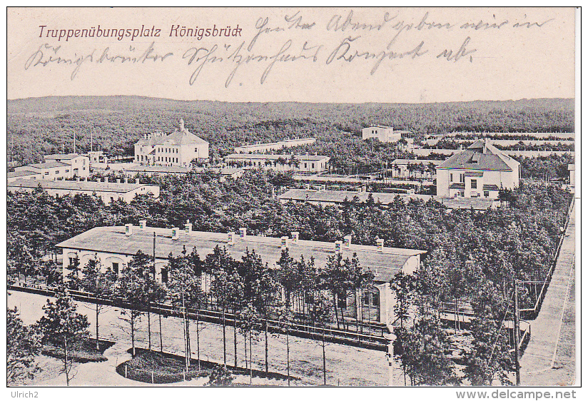 AK Truppenübungsplatz Königsbrück - Feldpost - 1916 (16066) - Koenigsbrueck