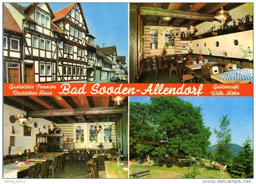 Bad Sooden Allendorf - Gaststätte Pension Deutsches Haus - Bad Sooden-Allendorf