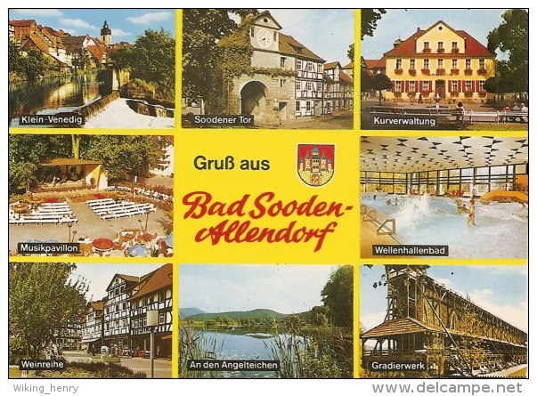 Bad Sooden Allendorf - Mehrbildkarte 12 - Bad Sooden-Allendorf