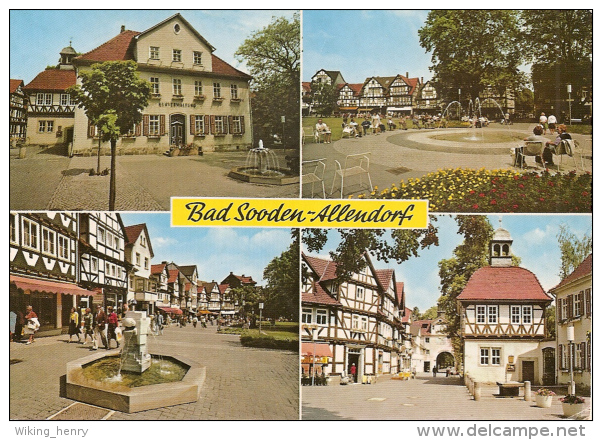 Bad Sooden Allendorf - Mehrbildkarte 15 - Bad Sooden-Allendorf