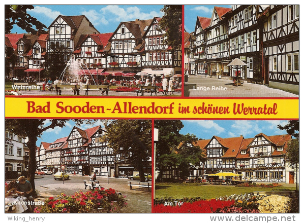 Bad Sooden Allendorf - Mehrbildkarte 8 - Bad Sooden-Allendorf