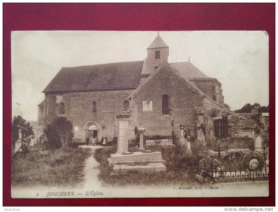 51 Marne  JONCHERY  L'Eglise - Jonchery-sur-Vesle