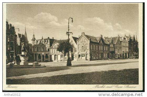 Rarität Husum Geschäfte In Der Groß Straße Laterne Sw 27.5.1939 Nach Egestorf - Husum