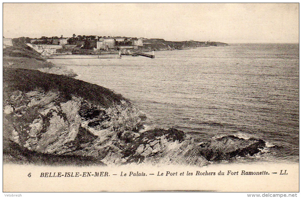 PORT DE PALAIS = 4 CARTES - Belle Ile En Mer