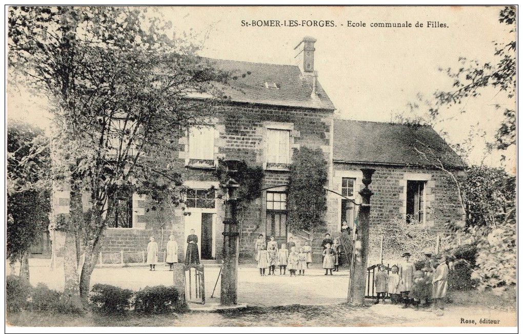 61-St.Bomer-les-Forges École Communale De Filles - Autres & Non Classés